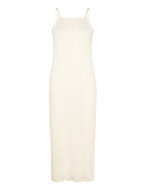 Structure Strap Dress Bubbleroom Cream