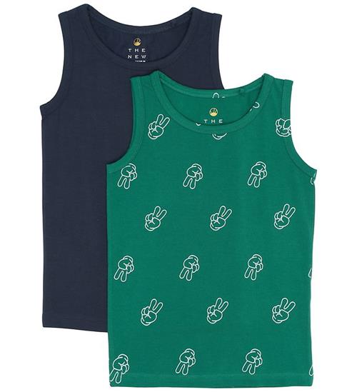 The New Tanktoppe - 2-pak - Navy Blazer