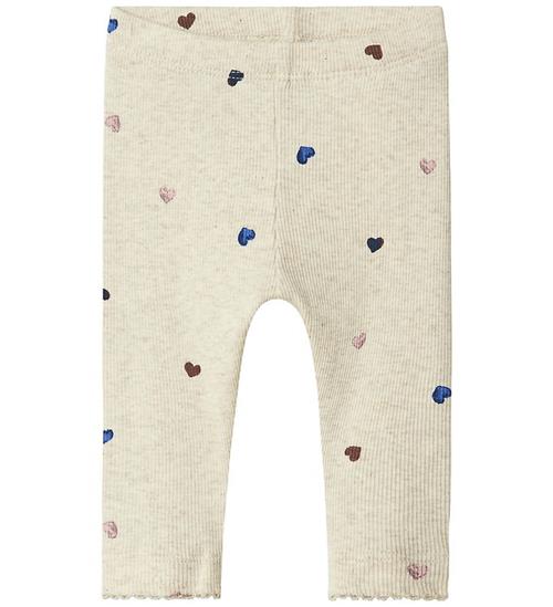 Name It Leggings - Rib - Noos - NbfNutti - Peyote Melange