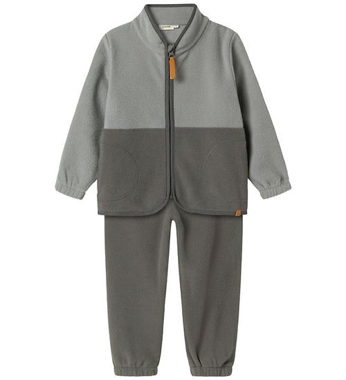 Lil' Atelier Fleecejakke - NmmLaspektra - Ultimate Grey