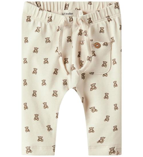 Lil Atelier Bukser - NbnGayo - Turtledove/Teddybear