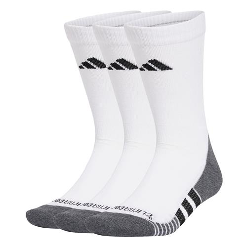 ADIDAS PERFORMANCE Sportssokker 'Performance CLIMACOOL Cushioned Crew 3 Pairs'  mørkegrå / sort / hvid