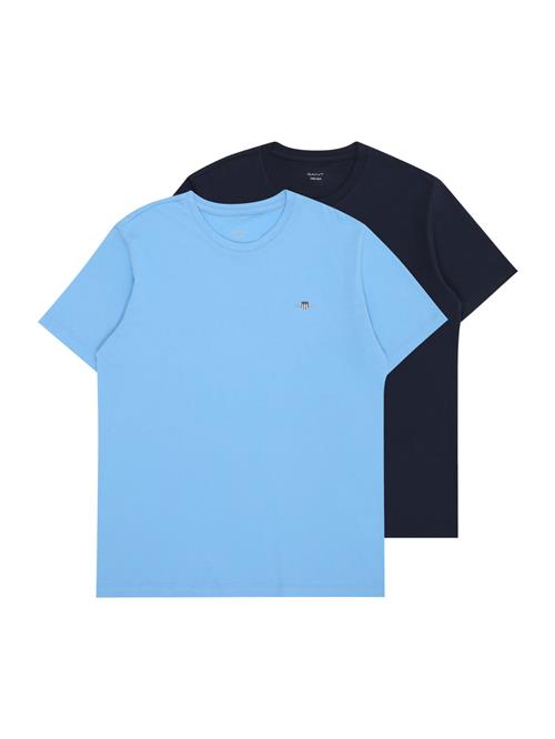 GANT Shirts  lyseblå / mørkeblå