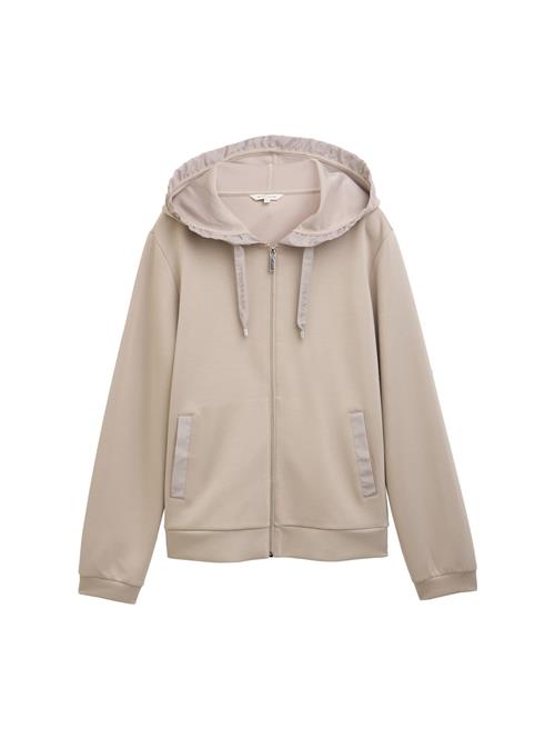 TOM TAILOR Sweatjakke  taupe