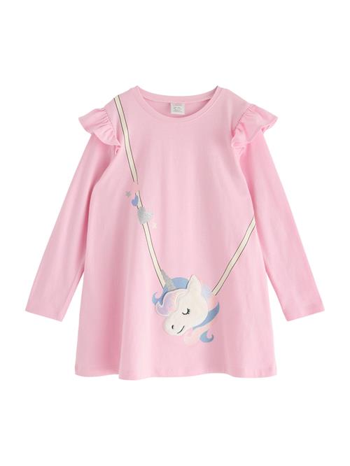 Lindex Bluser & t-shirts 'Unicorn Bag'  lyseblå / lyserød / sølv / hvid