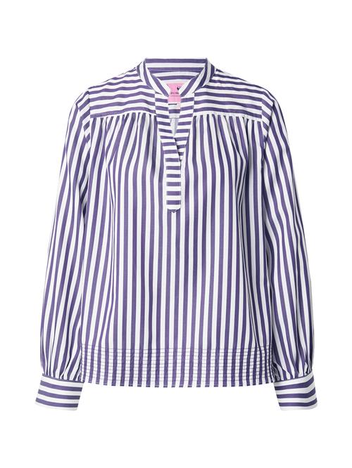 LIEBLINGSSTÜCK Bluse 'Betsey'  mørkelilla / offwhite