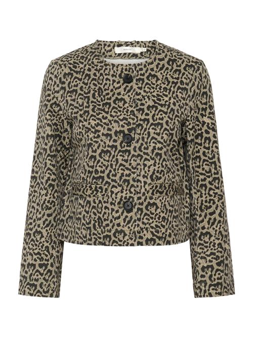 InWear Overgangsjakke 'NeomaIW'  cappuccino / khaki / mørkegrøn
