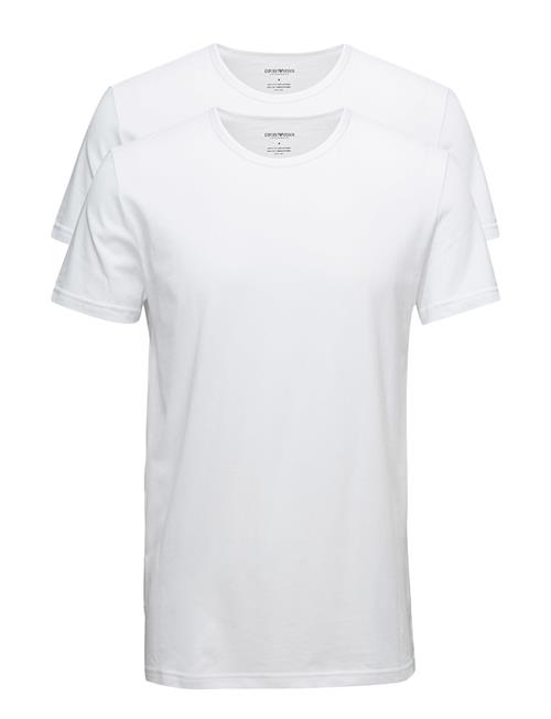 Mens Knit 2Pack Tsh Emporio Armani White