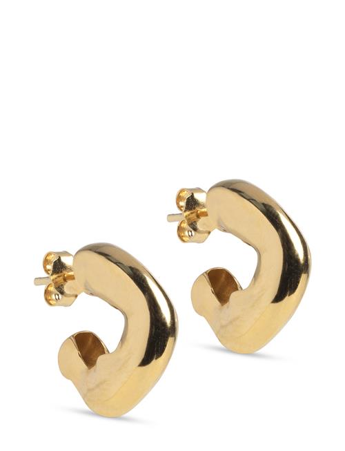 Hoops, Gianna Enamel Copenhagen Gold