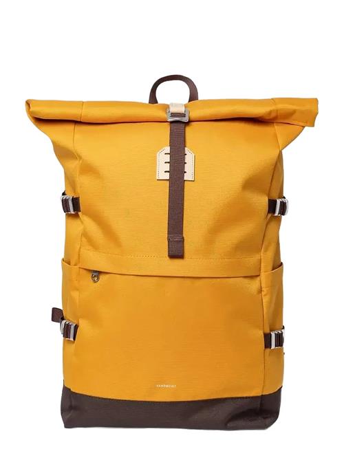 Icon Rolltop Backpack L SANDQVIST Yellow