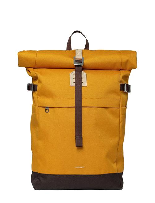Icon Rolltop Backpack M SANDQVIST Yellow