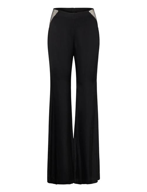 Mid Waist Flared Pants ROTATE Birger Christensen Black