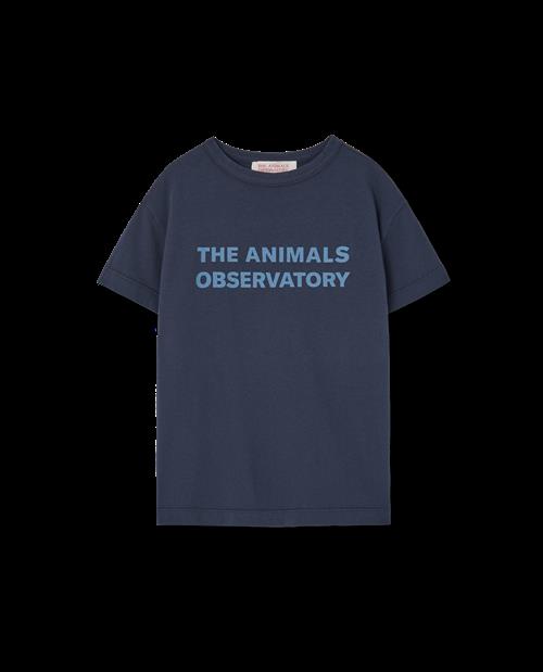 The Animals Observatory Orion T-shirt Navy  Navy 3y  Marineblå  3 år  Unisex