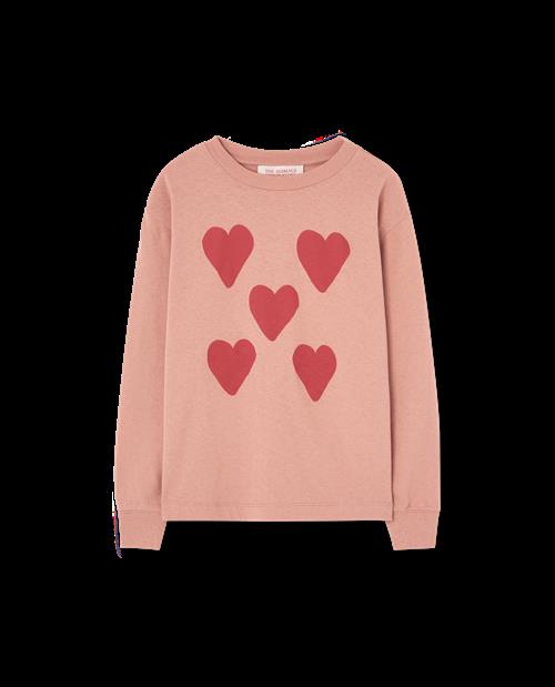 The Animals Observatory Dog T-shirt Med Lange Ærmer Dusty Coral  Dusty Coral 6y  Lyserød  6 år  Unisex