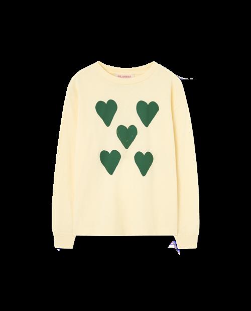 The Animals Observatory Dog T-shirt Med Lange Ærmer Flan Yellow  Flan Yellow 8y  Gul  8 år  Unisex