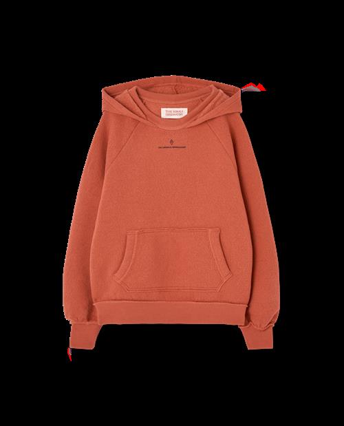The Animals Observatory Beaver Hættetrøje Fig Red  Fig Red 3y  Orange.  3 år  Unisex