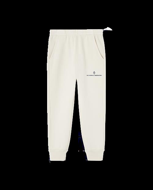 The Animals Observatory Draco Joggingbukser Raw White  Raw White 4y  Hvid  4 år  Unisex