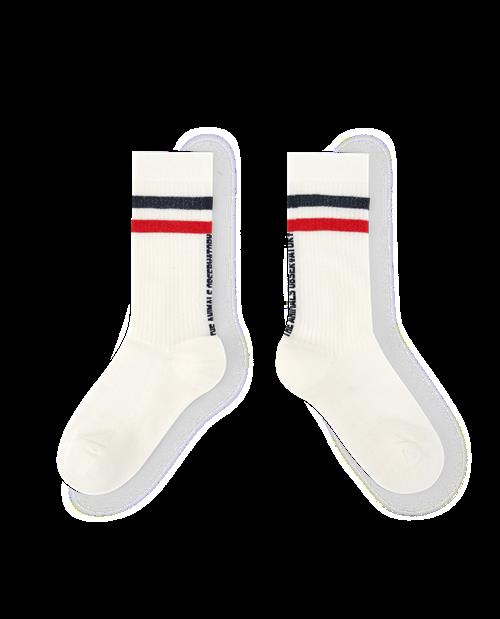 The Animals Observatory Skunk Sokker Raw White  Raw White 35-38  Hvid  35-38 EU  Unisex