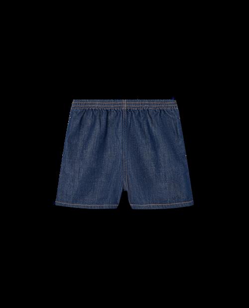The Animals Observatory Monkey Denim Shorts Indigo  Indigo 4y  Blå  4 år  Unisex