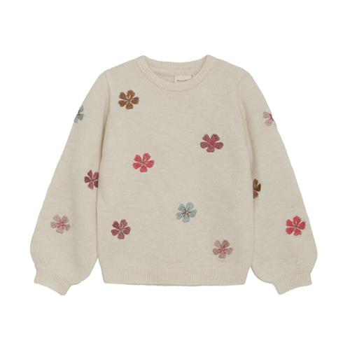 Minymo Strikket Sweater Sandshell  98 cm    98 cm  kvinde