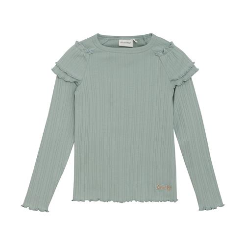 Minymo Langærmet T-shirt Jadeite  128 cm    128 cm  kvinde