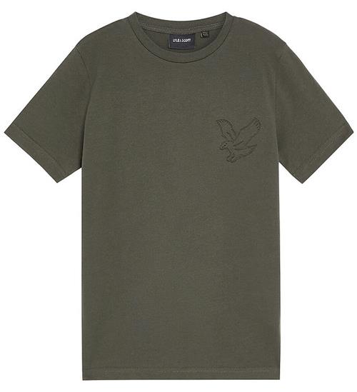 Lyle & Scott T-shirt - Embossed Eagle - Deep Depths