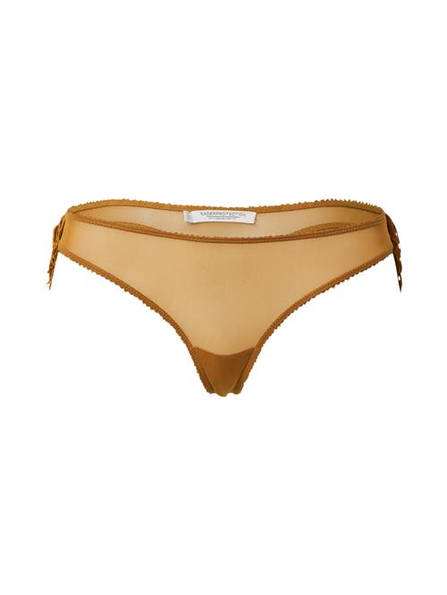 Underprotection String 'Freya'  lysebrun