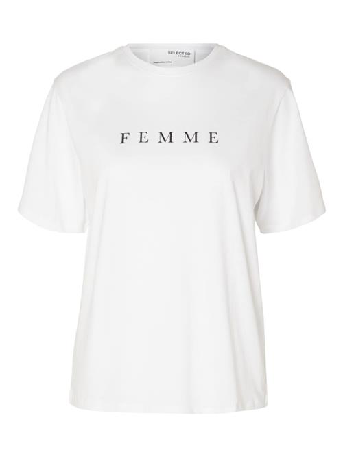 Se SELECTED Shirts 'VILJA'  sort / hvid ved About You