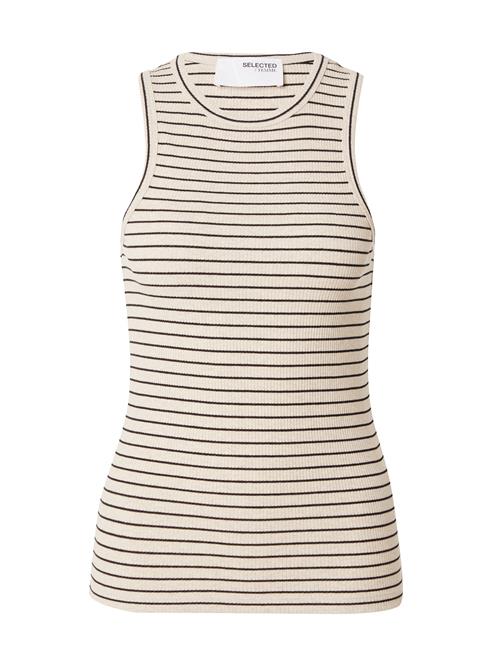 SELECTED Overdel 'ANNA'  beige / sort