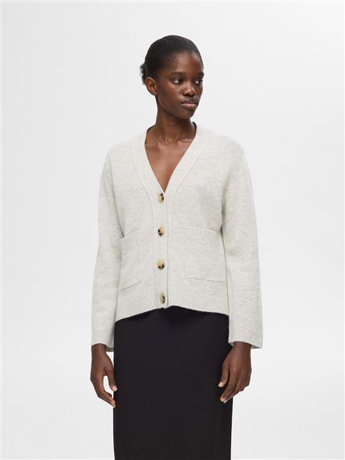 SELECTED Cardigan  grå