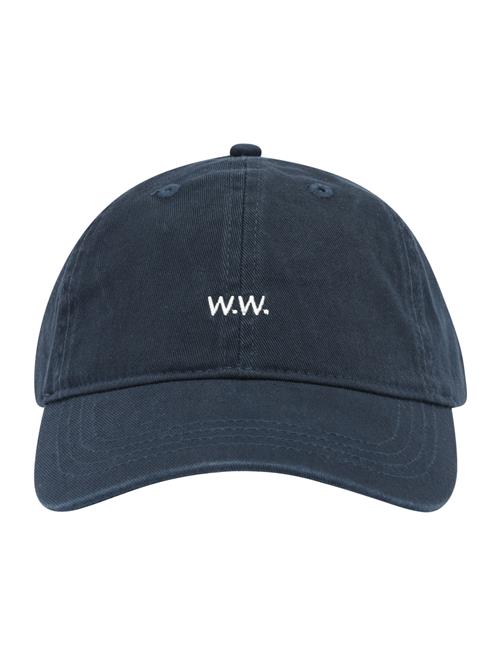 WOOD WOOD Hætte  navy / hvid