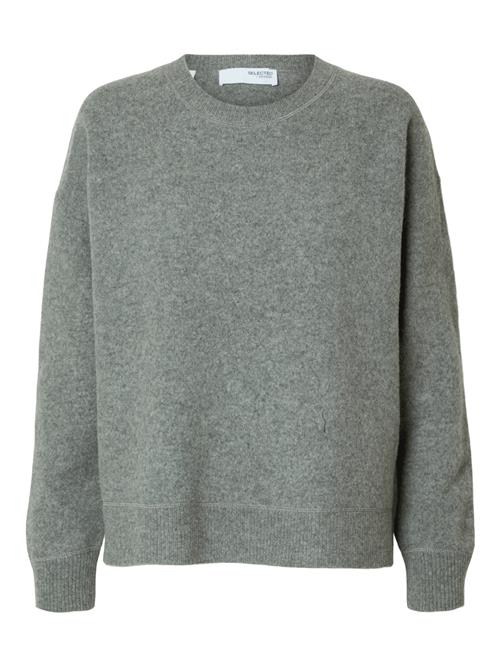 SELECTED Pullover  grå-meleret