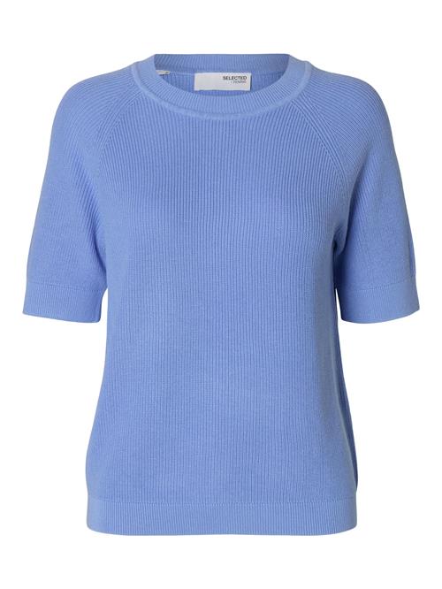 SELECTED Pullover  himmelblå