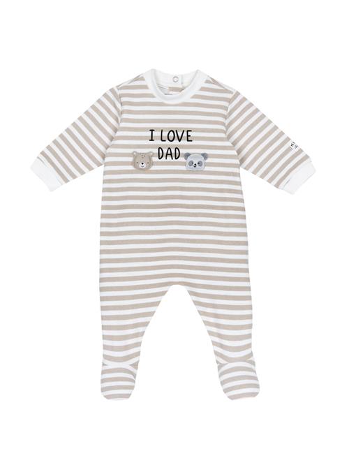 Chicco Nattøj  beige / sort / hvid