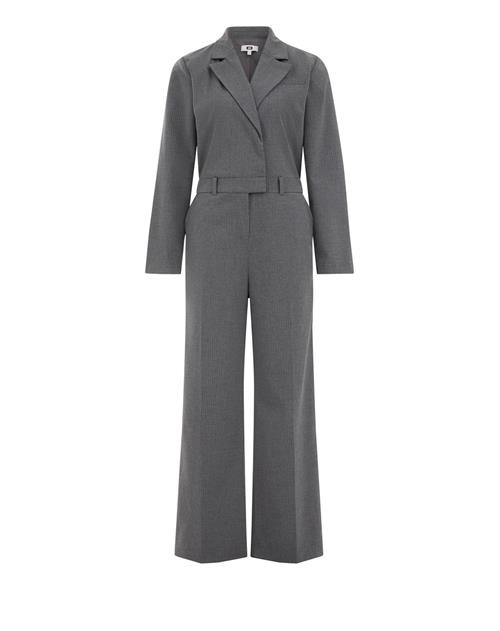 WE Fashion Jumpsuit  grå / hvid
