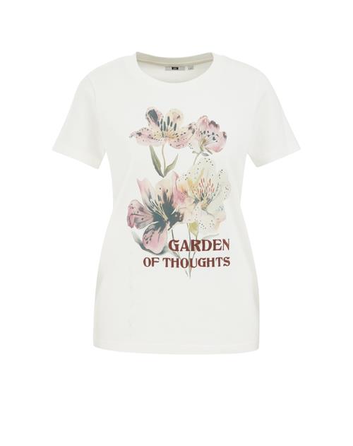 WE Fashion Shirts  blandingsfarvet / offwhite