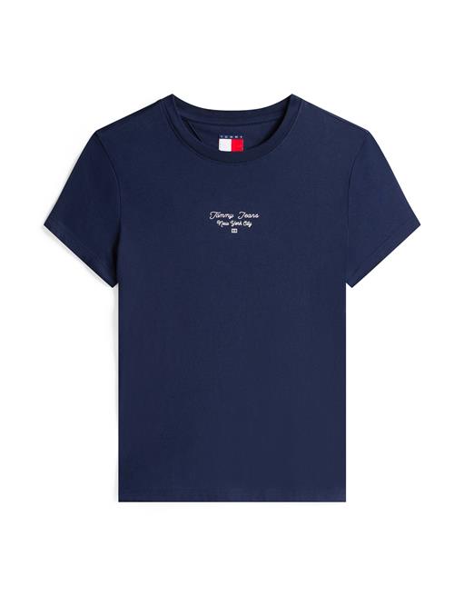 Tommy Jeans Shirts 'ESS'  navy / hvid