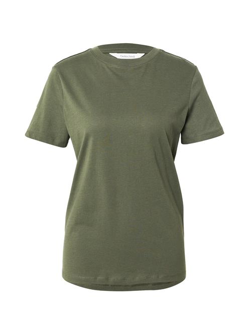 SELECTED Shirts 'SLFMY ESSENTIAL'  oliven