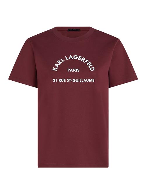 Se Karl Lagerfeld Shirts  bordeaux / hvid ved About You