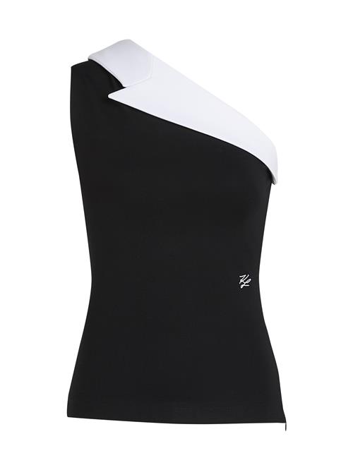 Karl Lagerfeld Overdel  sort / hvid