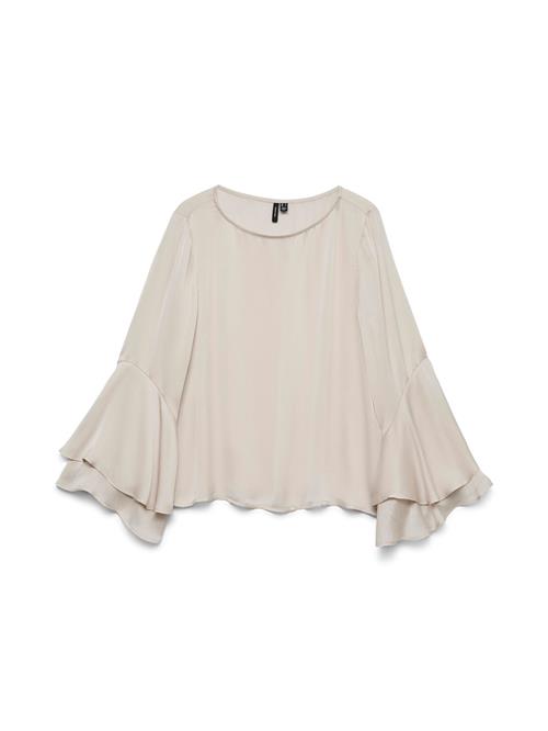 Se VERO MODA Bluse 'VMLiva'  taupe ved About You