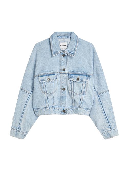 Bershka Overgangsjakke  blue denim