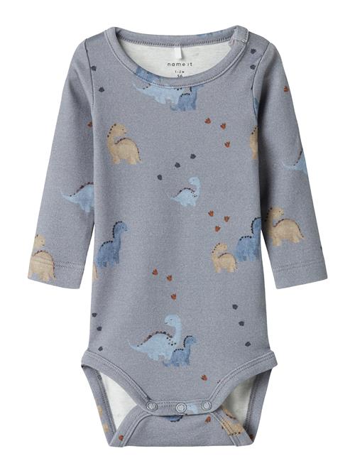 NAME IT Sparkedragt/Body 'NBMNOHR'  beige / blå / dueblå / lyseblå