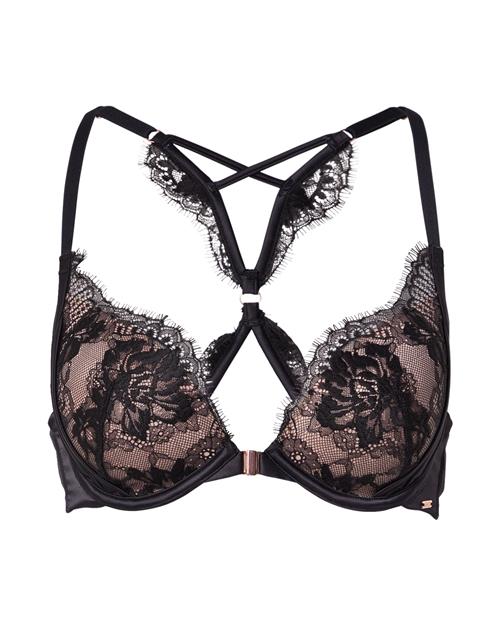 Hunkemöller BH 'Cynthia'  nude / sort
