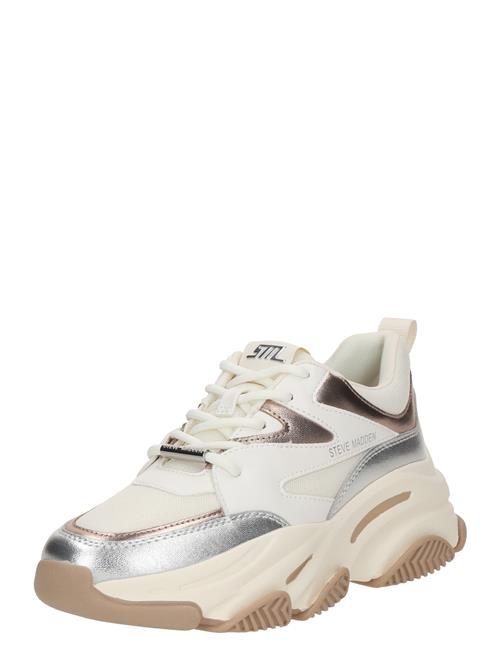STEVE MADDEN Sneaker low 'PROGRESSIVE'  bronze / sølv / naturhvid