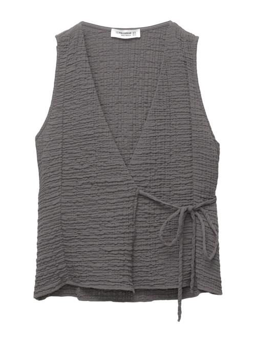 Se Pull&Bear Vest  grå ved About You