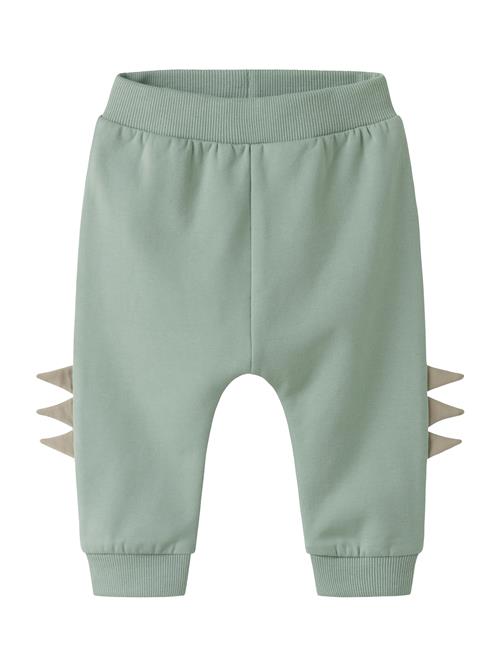 NAME IT Bukser 'NBMNIXEN'  beige / pastelgrøn