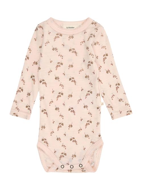 NAME IT Sparkedragt/Body 'NBFNOEL NIA'  brun / pastelpink