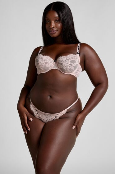 Hunkemöller Dorothy ikke-formstøbt bøjle-bh pink