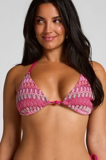 Hunkemöller Trekantsbikinitop Cali Lyserød